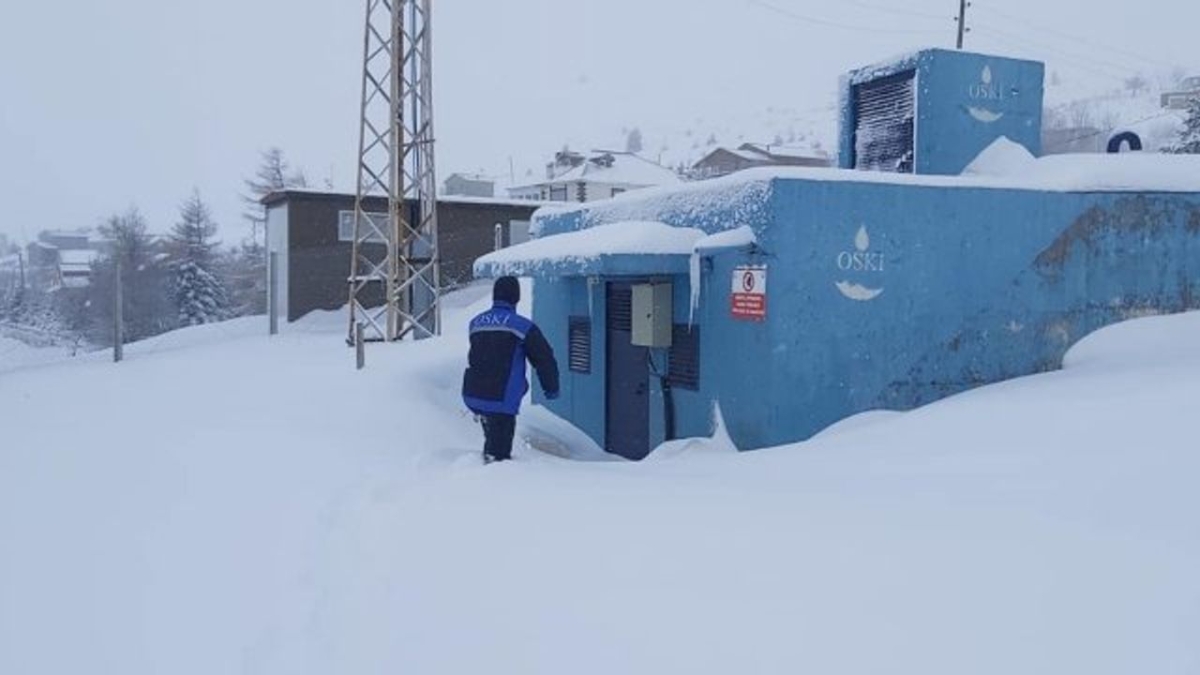OSKİ'den sayaçlar için don uyarısı