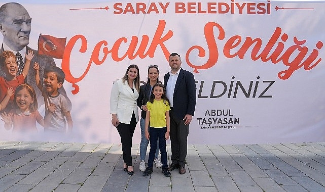 Saray'da 23 Nisan coşkusu başladı