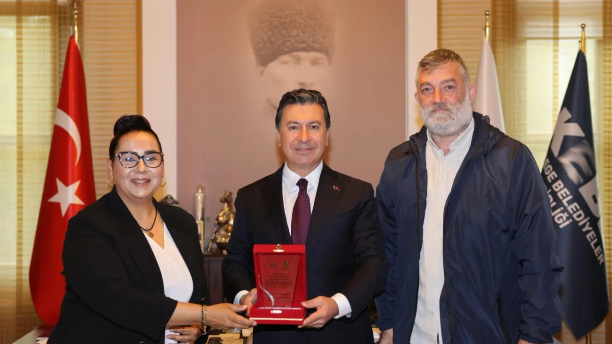 Serap Ülkü Özdemir'den Muğla Büyükşehir Belediye Başkanı Ahmet Arasa Ziyaret