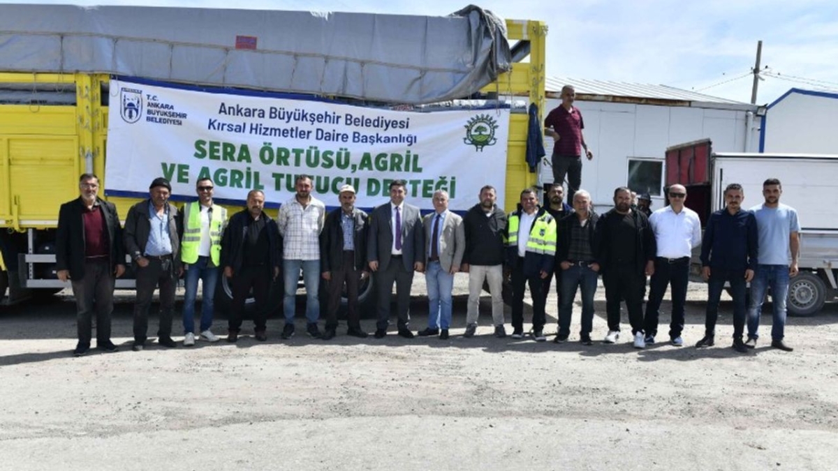 ABB'den çiftçilere sera malzemesi desteği