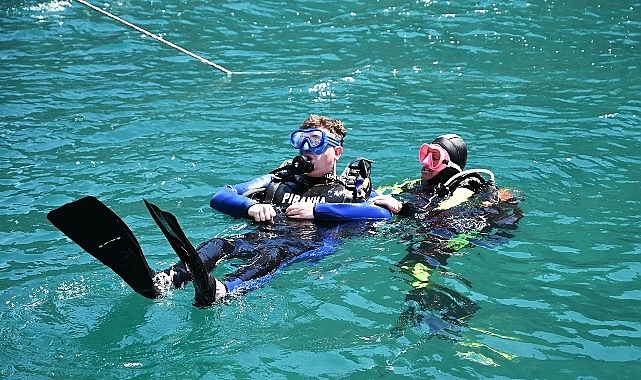 Kemer’de Hıdırellez Dalışı yapıldı 