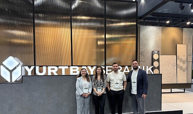  Yurtbay Seramik dünyanın lider fuarı Coverings’te en beğenilen ürünlerini sergiledi 
