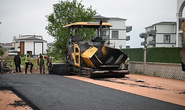 Kartepe’ye 1300 ton asfalt 
