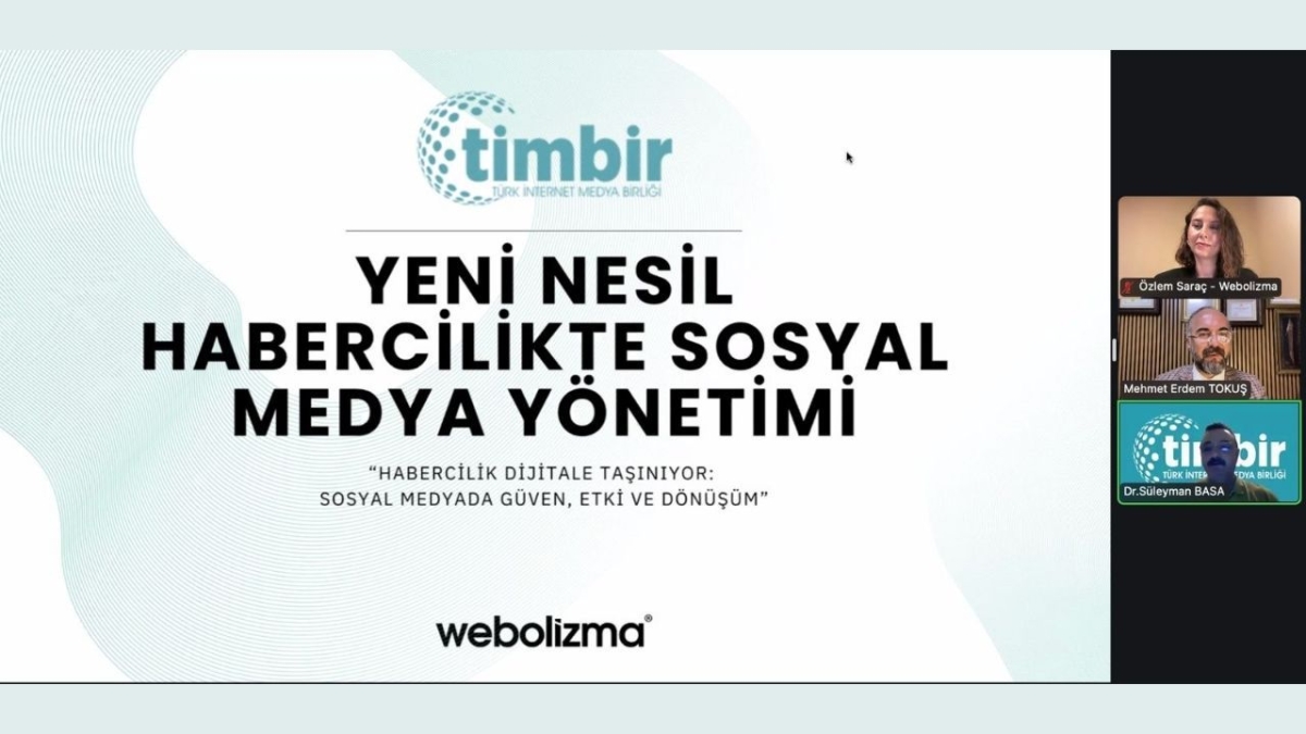 TİMBİR'den gazetecilere dijital habercilik eğitimi: 