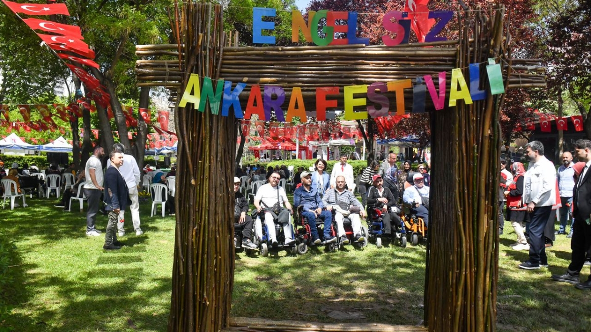 Ankara'da bir ilk: 1. Engelsiz Ankara Festivali gerçekleştirildi