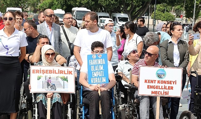 Özel bireylerden çok özel gösteri 