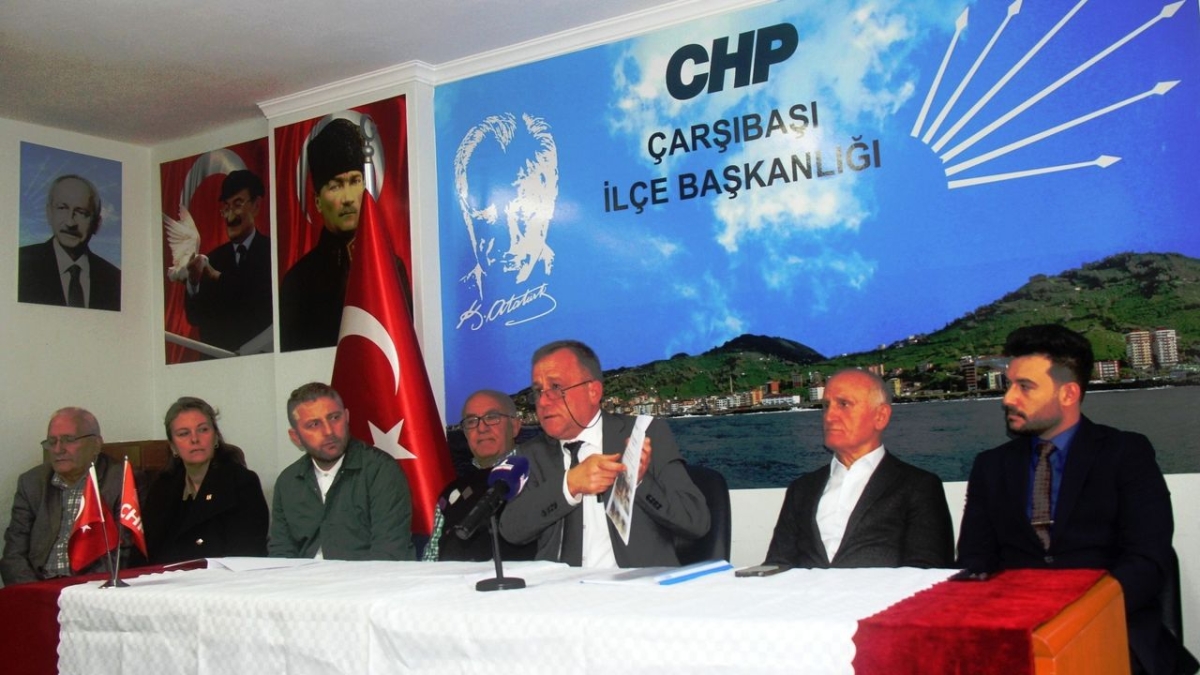 CHP Çarşıbaşı İlçe Başkanı Çoban’dan Belediye Başkanı Keleş’e suç duyurusu!