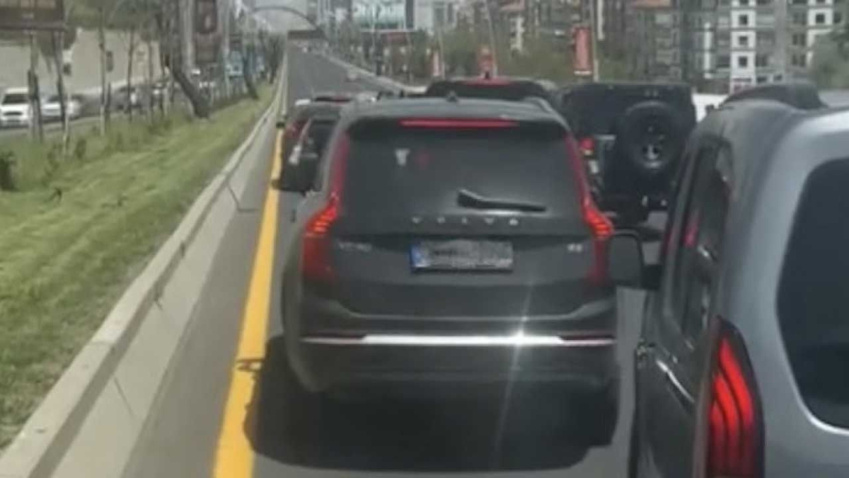 Ankara’da ambulansa yol vermeyen düğün konvoyuna ceza yağdı