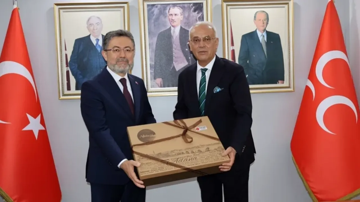 MHP Adana İl Başkanı Kanlı, Bakan Yumaklı’ya Çukurova üreticilerinin sorunlarını iletti