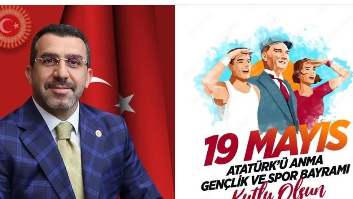 AK Parti Kars Milletvekili Adem Çalkın, 19 Mayıs mesajı yayınladı