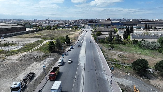 Gebze Ankara Caddesi'nde kavşaklar yenileniyor
