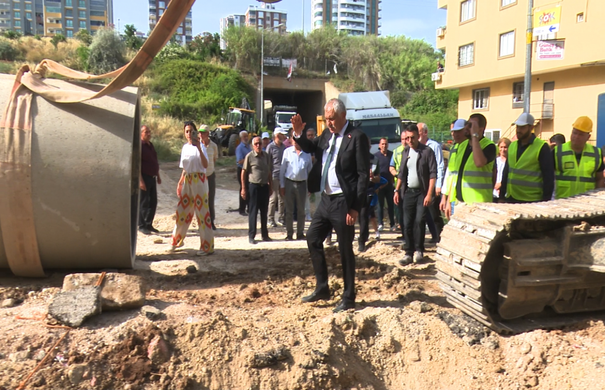 Adana’da Yağmur Suyu Hattı Projesi 93 Noktada Hayata Geçti