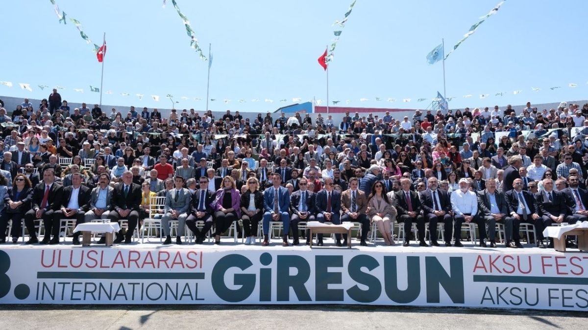 Giresun Uluslararası Aksu Festivali başladı