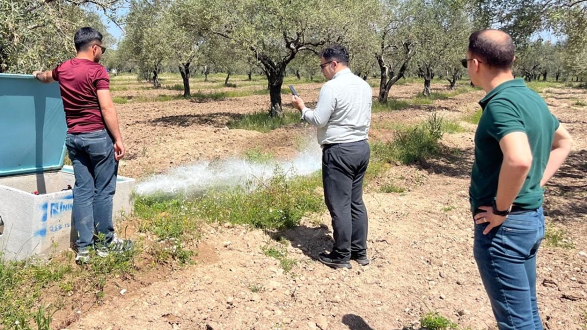 Manisa'da 2 bin 500 dekar arazi Öveçli ile suya kavuşacak