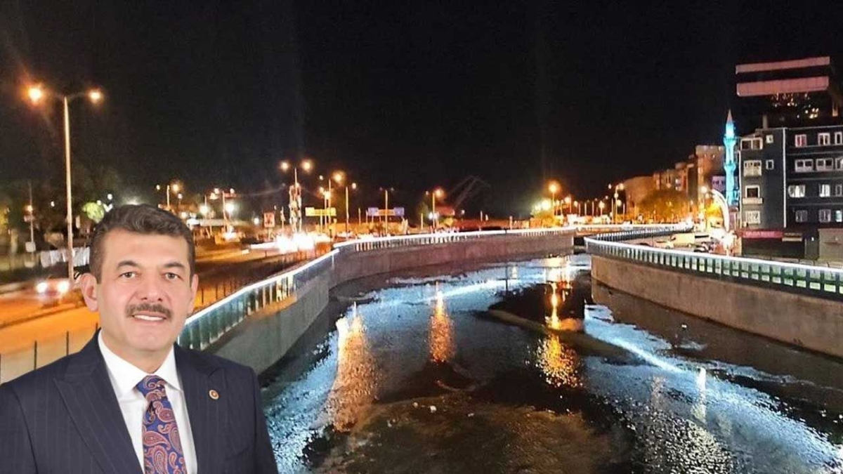 Zonguldak Deresi gece aydınlatması tamamlandı: Milletvekili Avcı'dan 