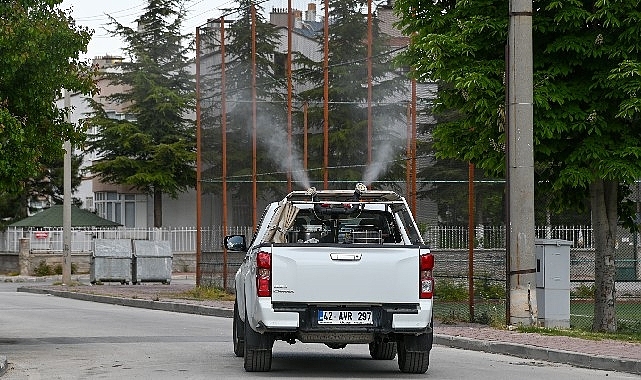 Selçuklu'da ilaçlama çalışmaları başladı