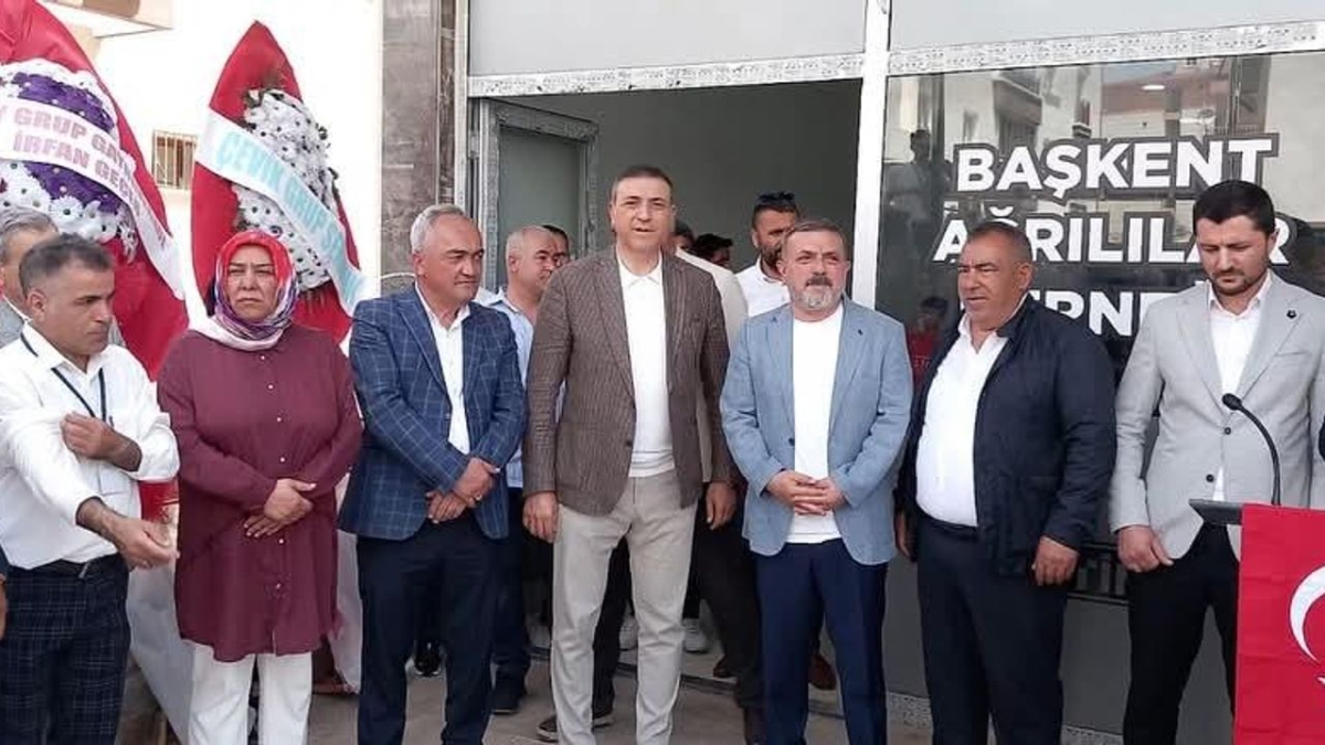 Başkent Ağrılılar Derneği görkemli bir törenle açıldı