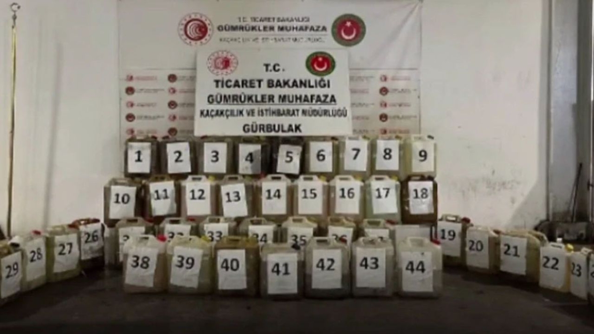 Ağrı Gürbulak’ta 2,8 milyar TL’lik uyuşturucu operasyonu