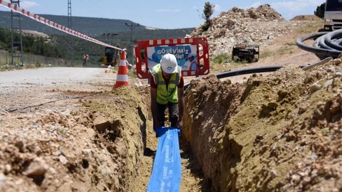 Mut'ta içme suları artık temiz akacak