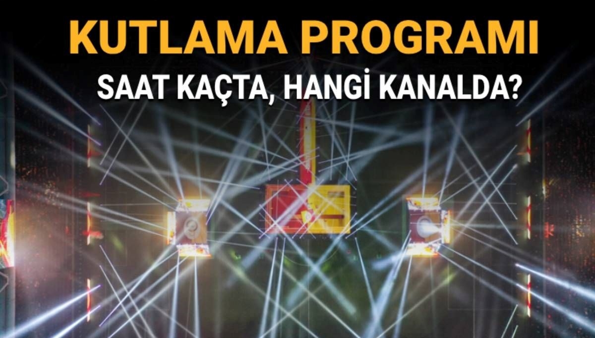 Galatasaray Yenikapı şampiyonluk kutlaması saat kaçta, hangi kanalda? Galatasaray kutlama programı