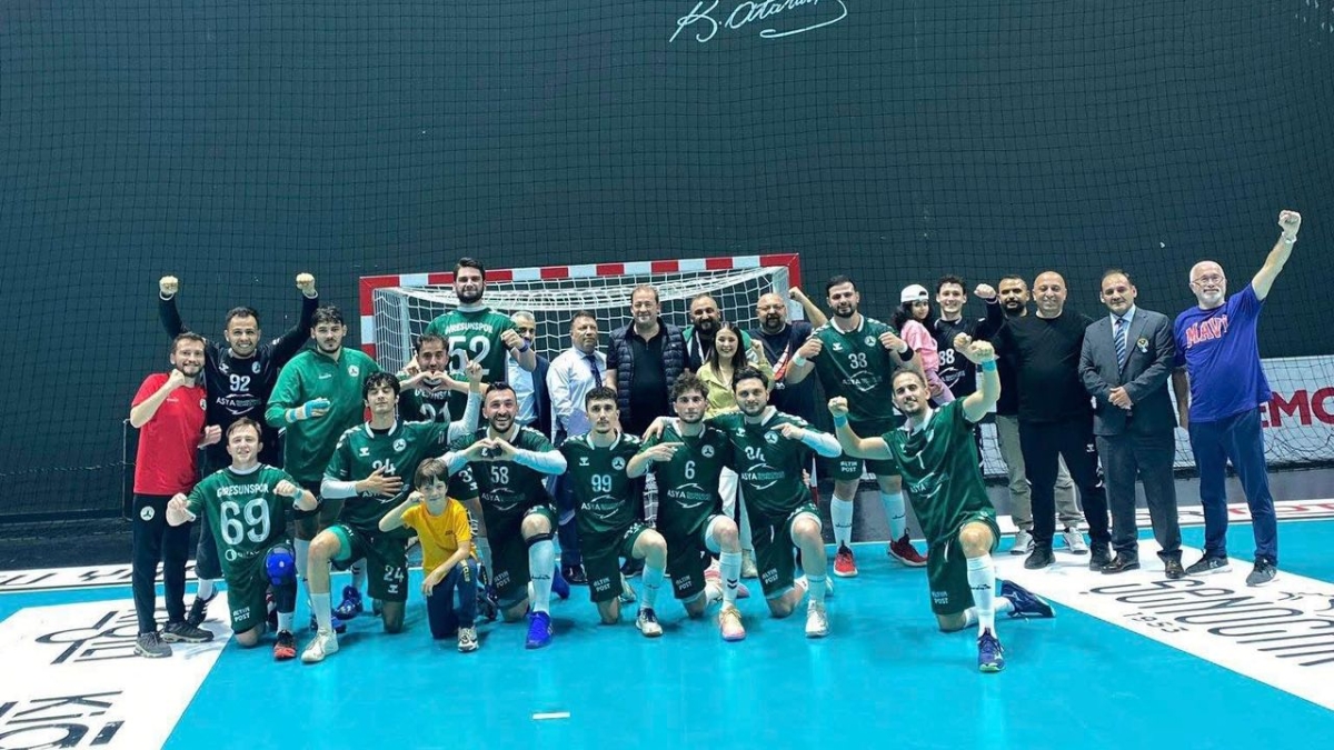 Giresunspor Hentbol Takımı averajla Süper Lig'den oldu