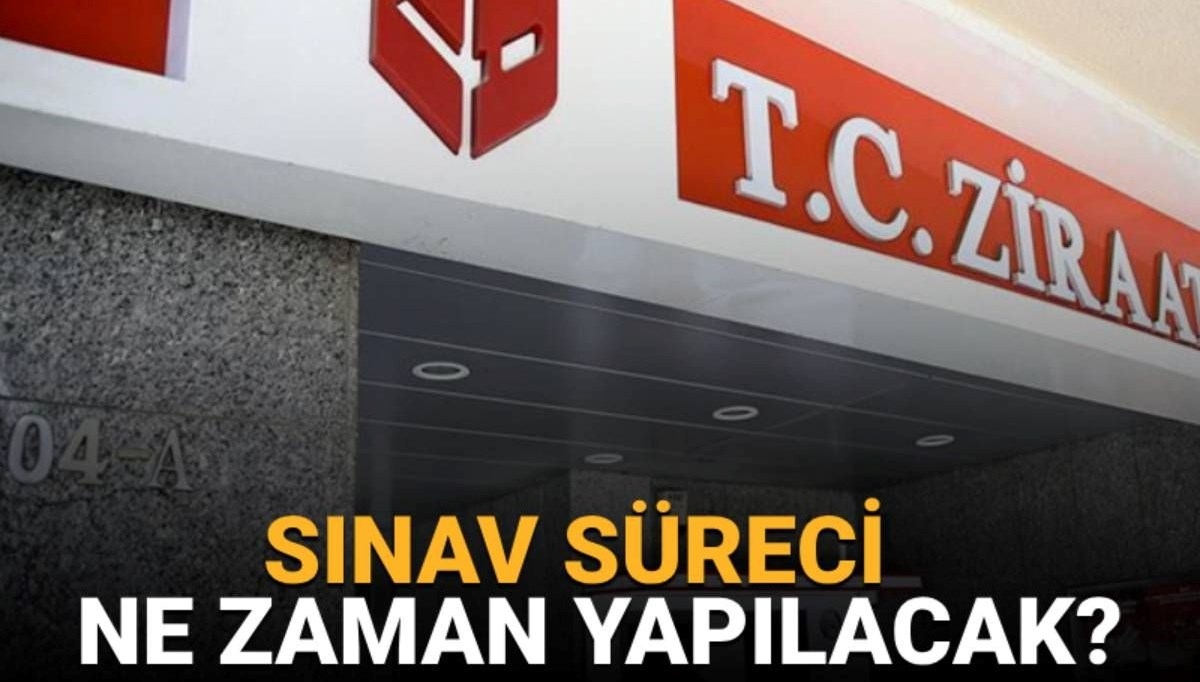 Ziraat Bankası memur alımı: Gişe memuru alımı sınavı ne zaman yapılacak?
