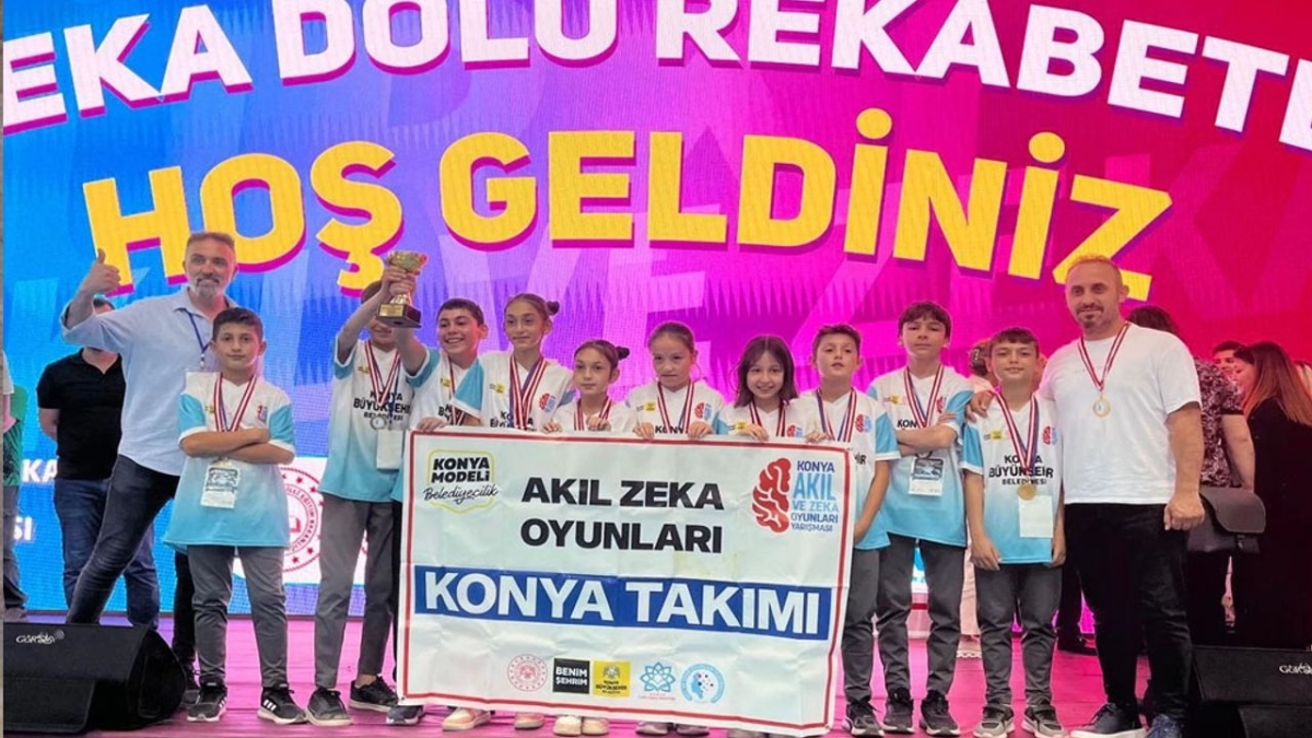 Konyalı öğrencilerden 'Akıl ve Zeka' dolu başarı