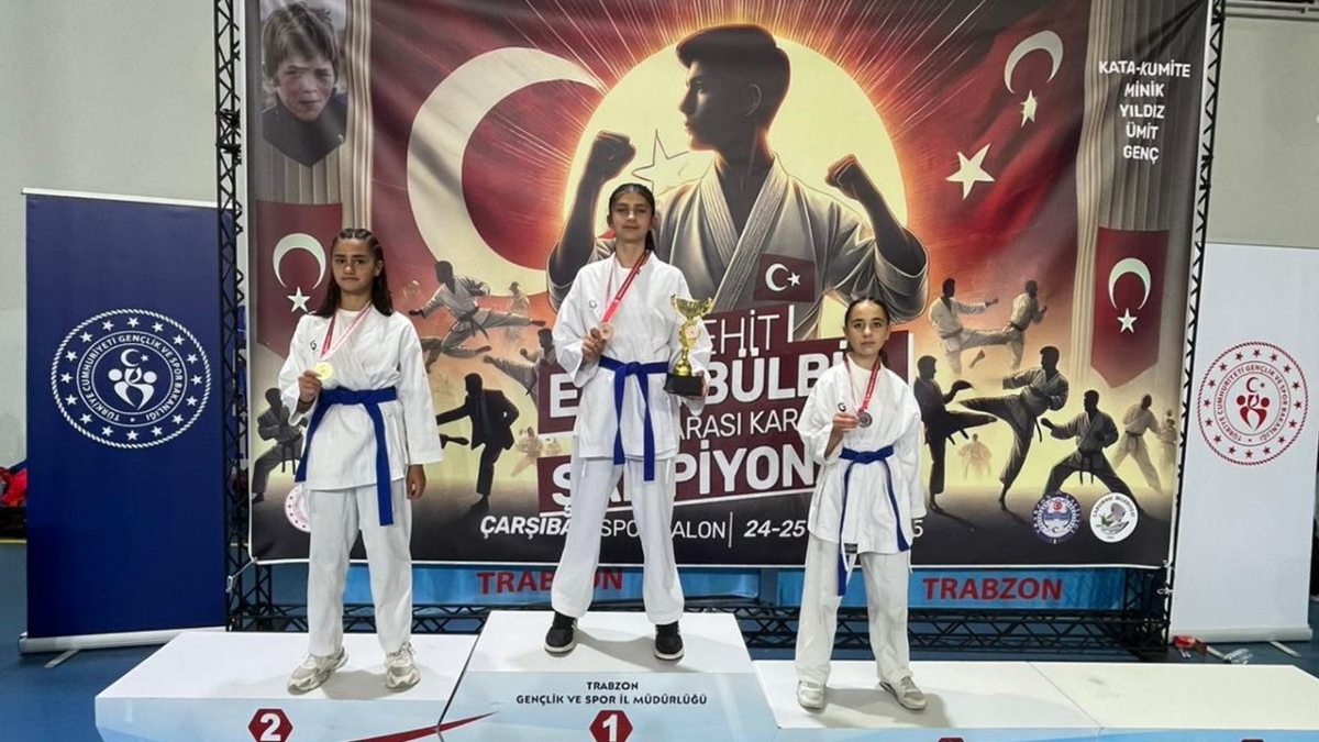 Şehit Eren Bülbül İllerarası Karate Şampiyonası'nda büyük başarı!