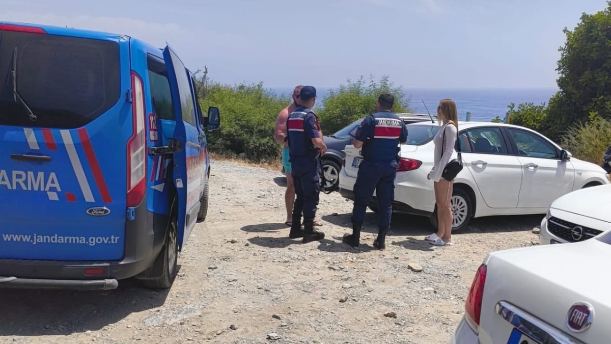 Alanya sahil bandında asayiş denetimi