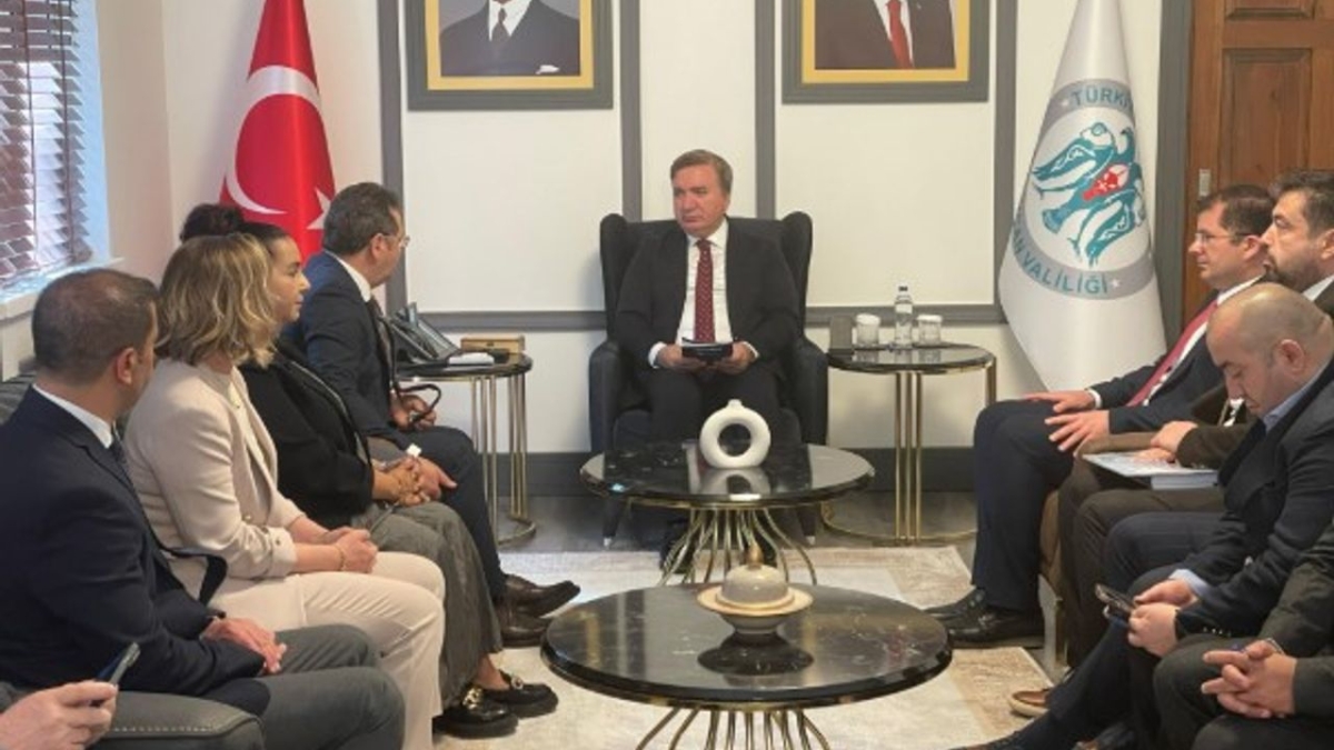 TİMBİR'den Erzincan Valisi Doç. Dr. Aydoğdu’ya ziyaret: 
