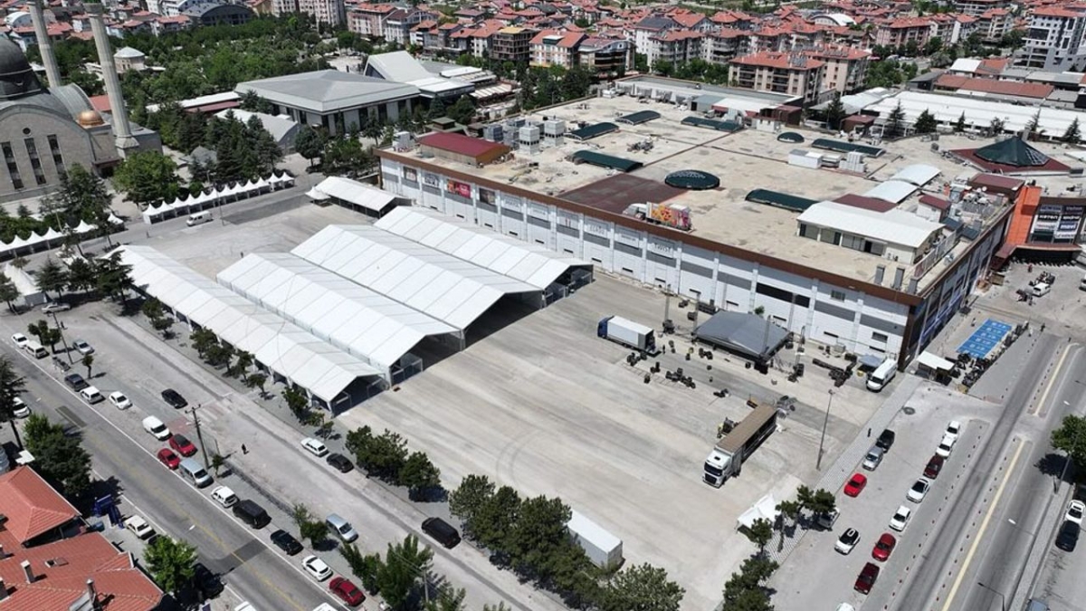 Isparta'da festival alanı hazır hale getirildi