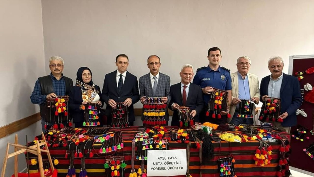 Şalpazarı HEM 2024-2025 Yıl Sonu Sergisi yine farkını gösterdi