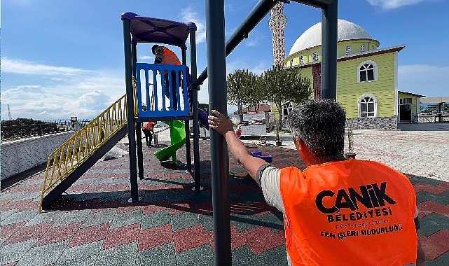 Canik'te Yeni Parklar Hayat Buluyor