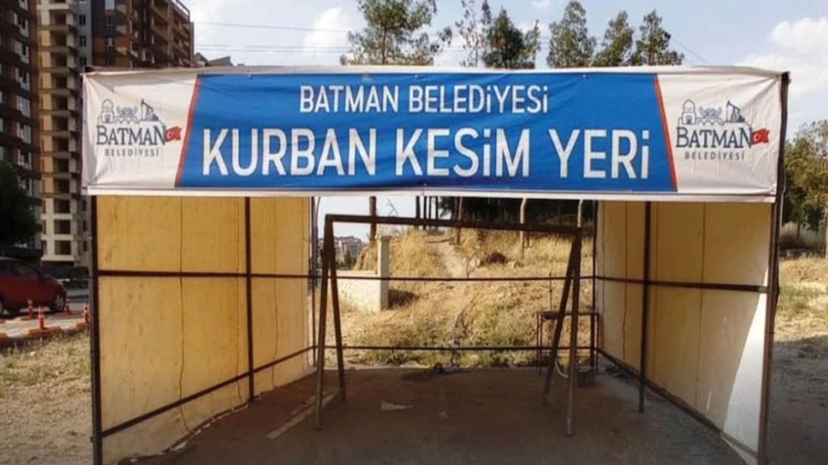 Batman’da kurban kesim yerleri netleşti