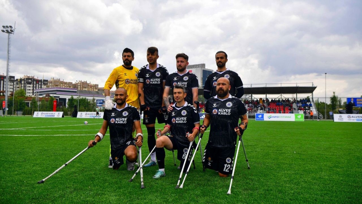 2025 EAFF Ampute Futbol Şampiyonlar Ligi Ankara'da başladı