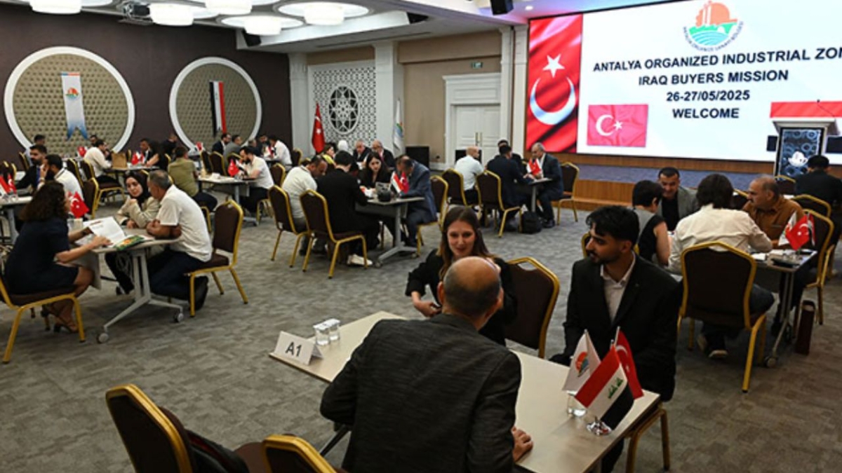 Antalya OSB'den Irak'a dev çıkarma! 162 iş görüşmesiyle yeni ihracat köprüleri kuruluyor
