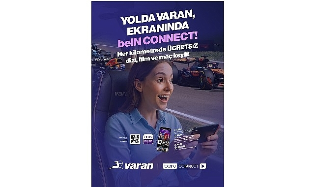 Digiturk ve Varan Turizm’den Stratejik İş Birliği beIN CONNECT Artık Varan Turizm Otobüslerinde!
