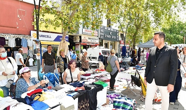  Çiğli’de dayanışma ve sürdürülebilirlik buluştu: 2. El eşya ve kıyafet kermesi yoğun ilgi gördü