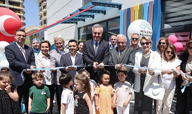 Nilüfer’in 3’üncü kreşi açıldı 