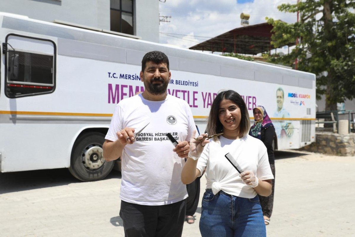 Mersinli Vatandaşların ‘Bayram Tıraşı’ Geleneği Bu Bayram da Mersin Büyükşehir’den