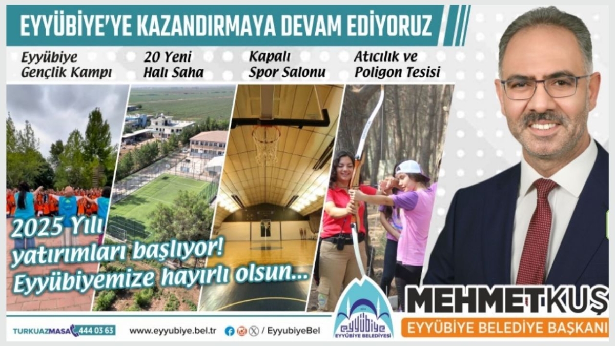 Eyyübiye'de gençliğe dev yatırım