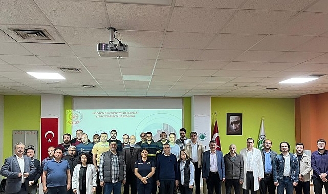 Büyükşehir İtfaiyesi'nden KOÜ personeline eğitim
