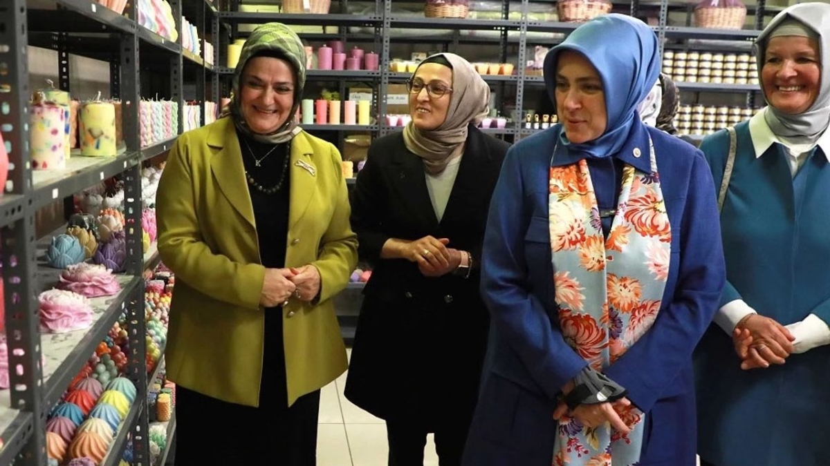 Atölye Karatay’a tam not: Kadın istihdamına destek
