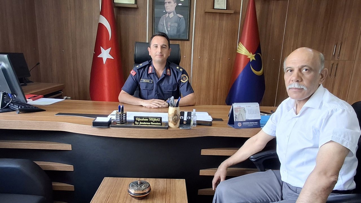 DP İlçe Başkanı Atak’tan Jandarma'ya 186. yıl kutlama ziyareti