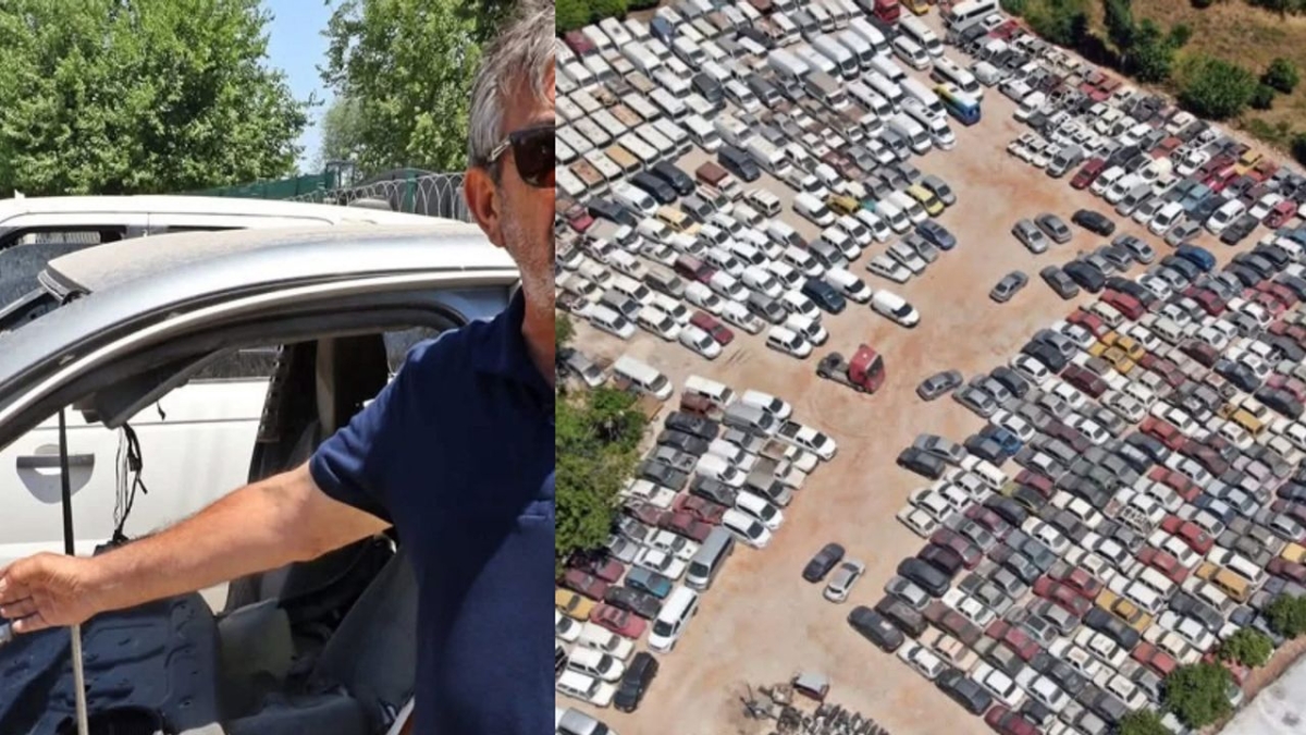 Hacizli araca ‘şüpheli’ kurnazlığı: Parçala, ihbar et, geri al