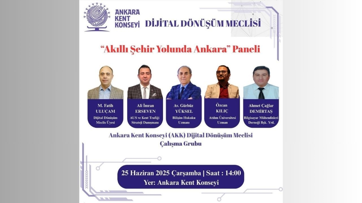 AKK'den dijital dönüşüm: “Akıllı Şehir Yolunda Ankara” Paneli