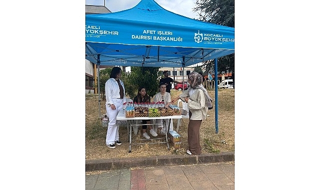 YKS günü ikramlar Büyükşehir'den