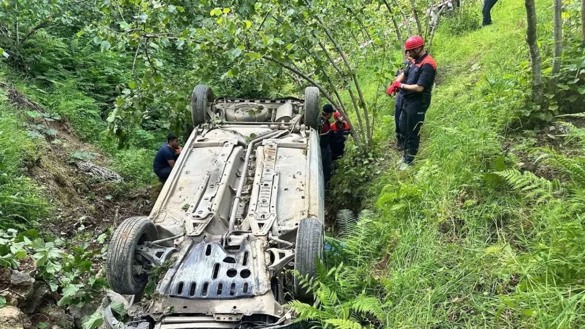 Yağlıdere'de ölümlü trafik kazası