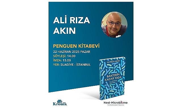 “Bakterilerin Yüzyılı Başladı” diyen Bilim İnsanı Ali Rıza Akın, “Bakterin Kadar Yaşa” Kitabıyla Okurlarıyla Buluşuyor   