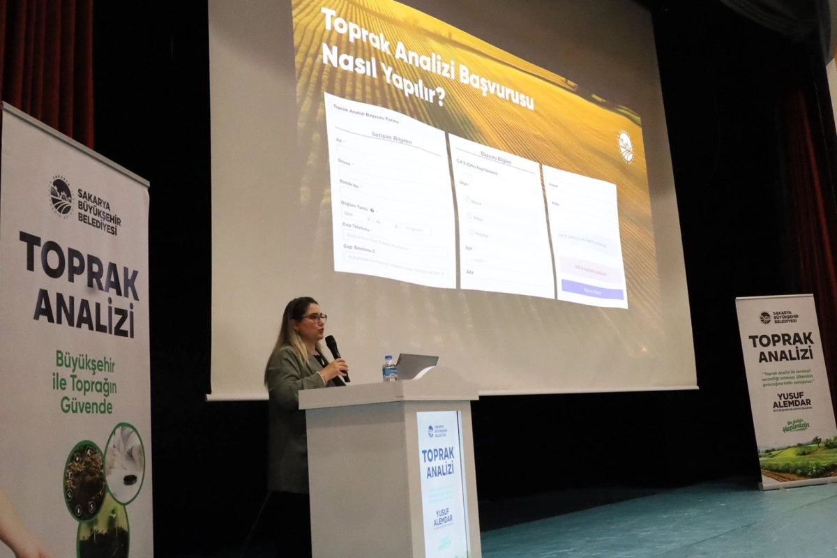 Sakarya'da toprak analizi hizmeti için eğitimler başladı